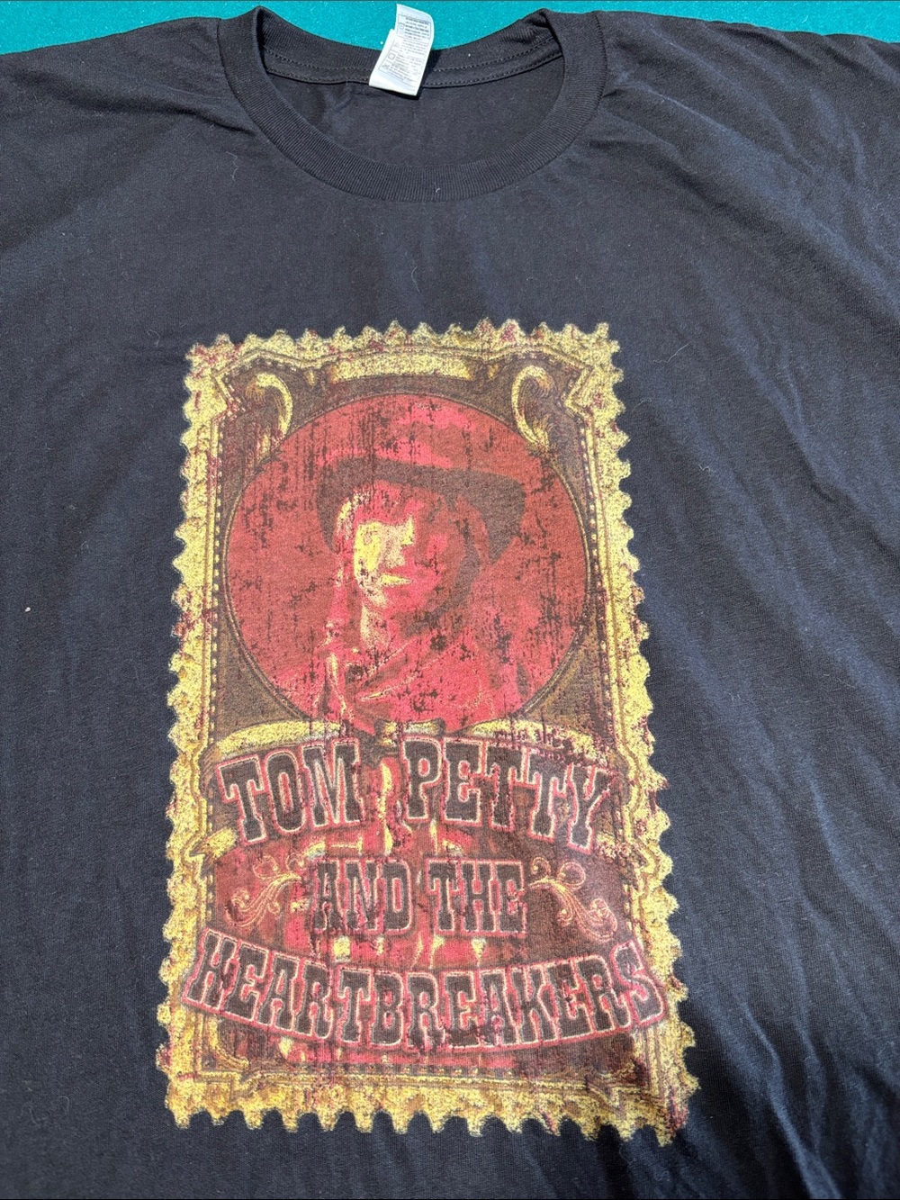 Tom Petty and The Heartbreakers 2006 Black Short Sleeve Concert Tee ,2XL , $15